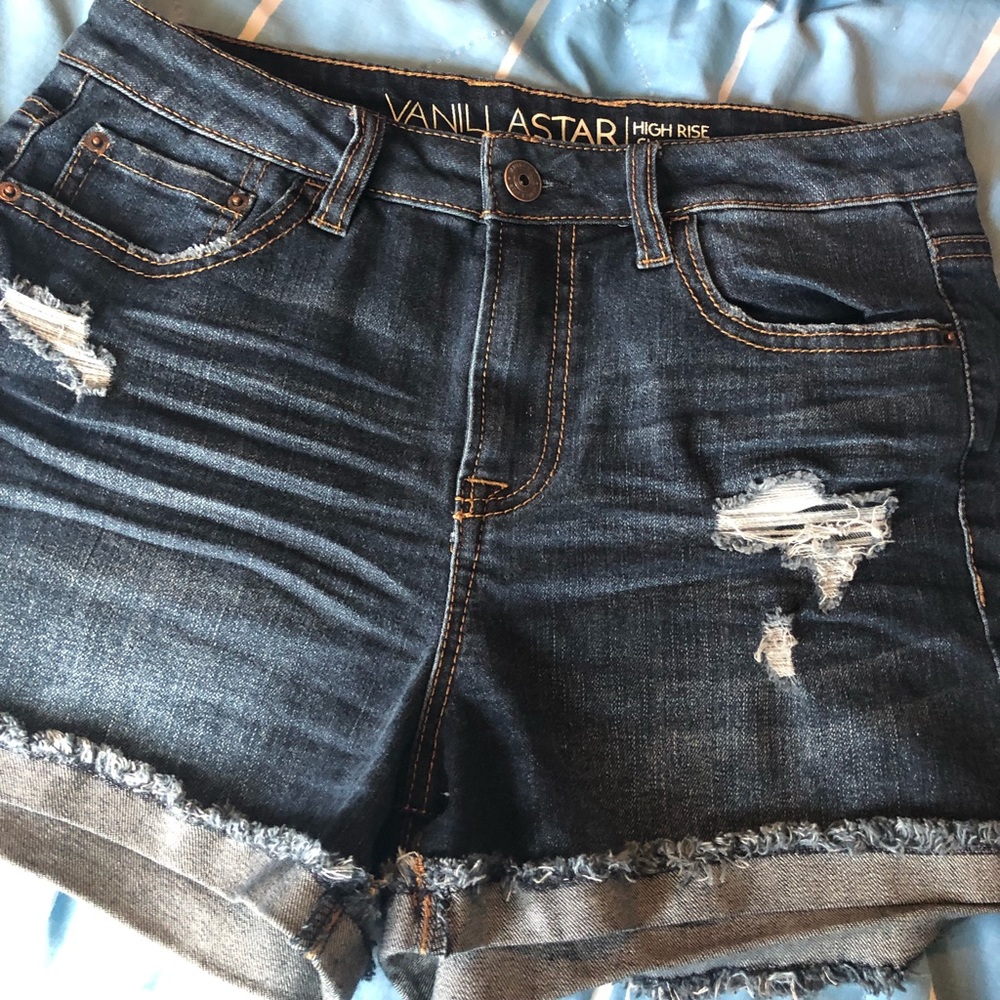 High waisted shorts